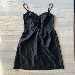 Black Spaghetti Strap Dress